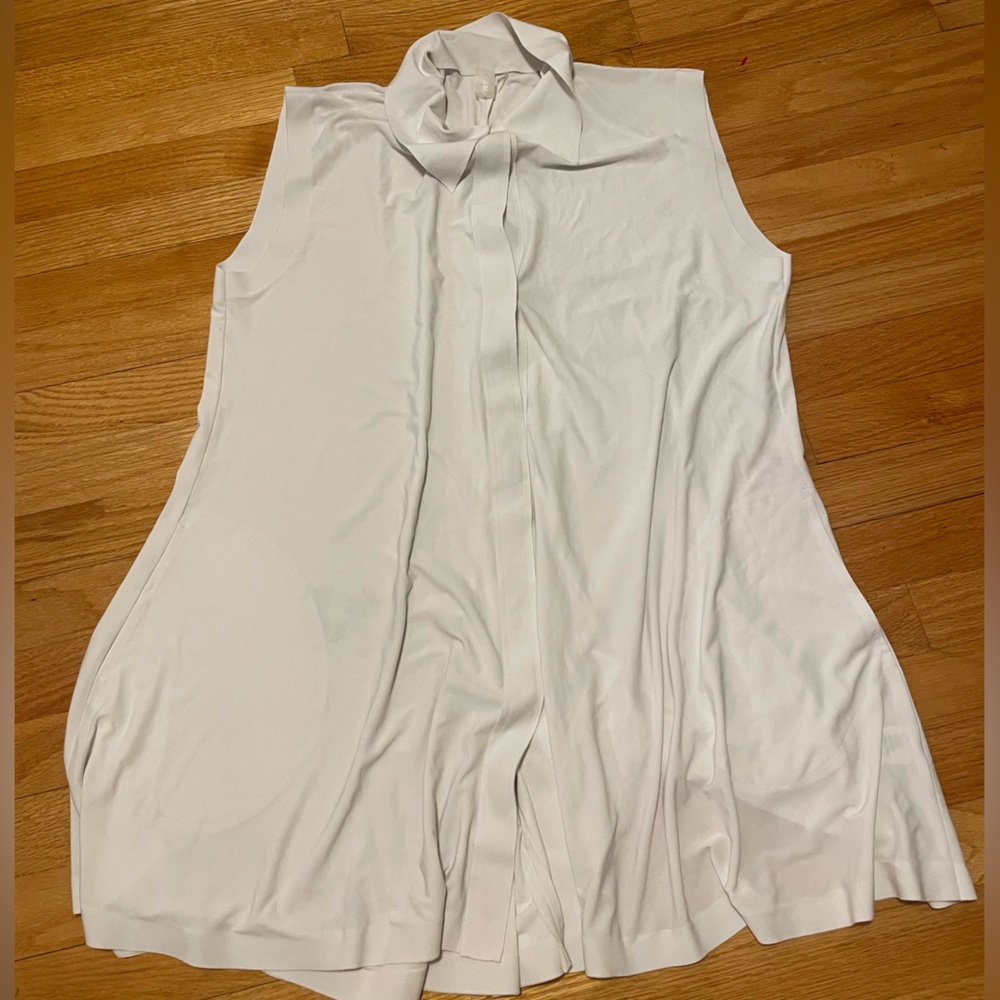 Norma Kamali White Mini Dress